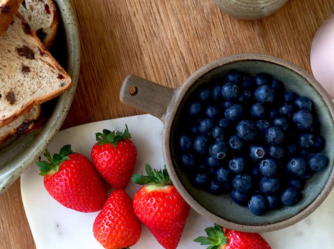 Breakfast in Bed: A Fruity Custard Bake