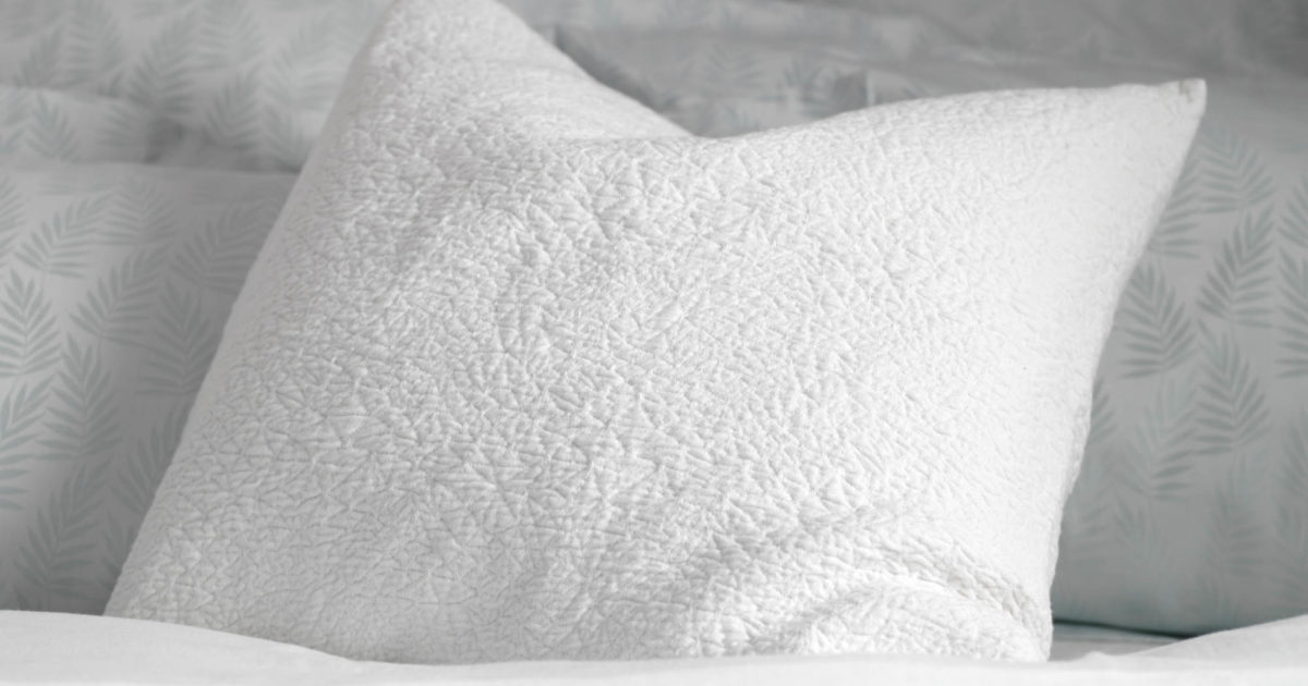 Ivory Cushion Beautiful Textured Design Secret Linen Store