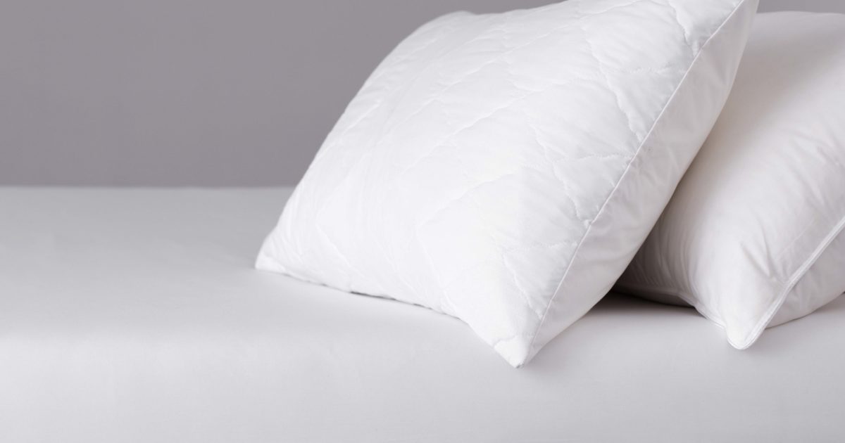 Quilted Pillow Protector Three Sizes Secret Linen Store