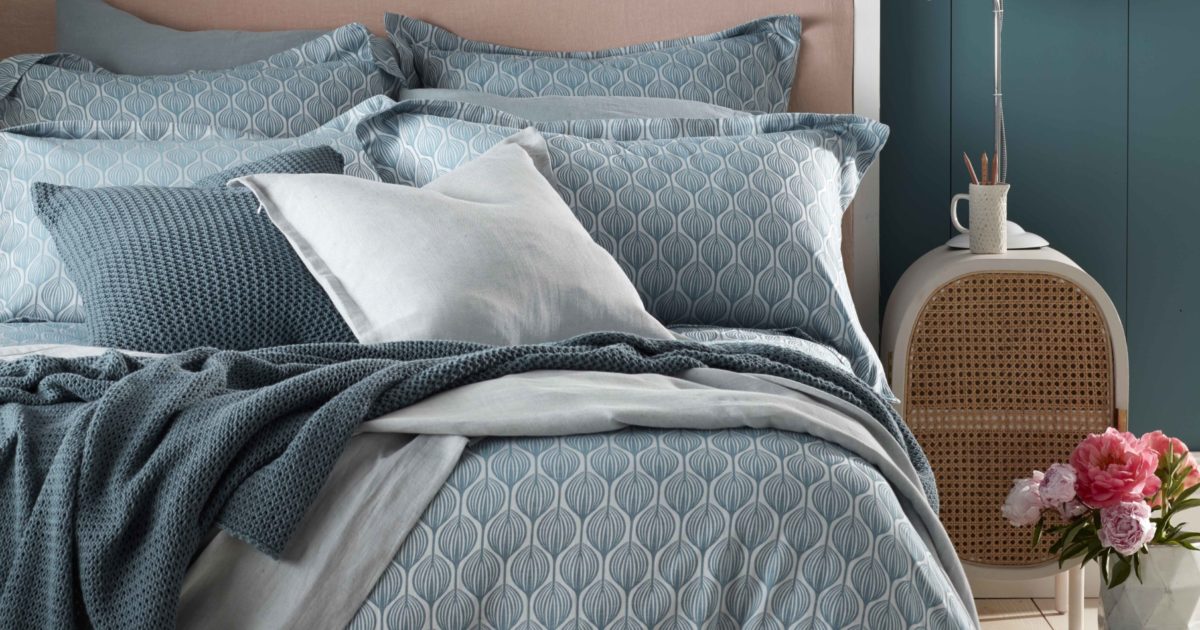 Teal Duvet Cover 100 Cotton Sateen Secret Linen Store