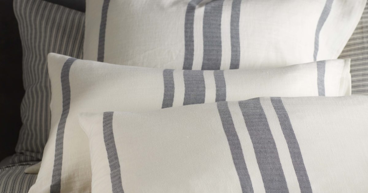 Ticking Stripe Cushion Cover Secret Linen Store