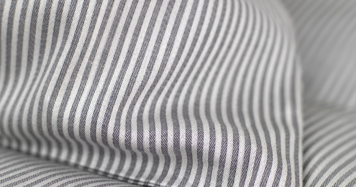 gray striped pillow cases