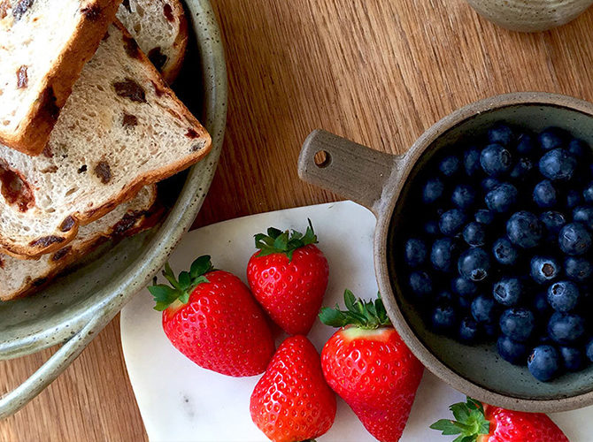 Breakfast in Bed: A Fruity Custard Breakfast Bake