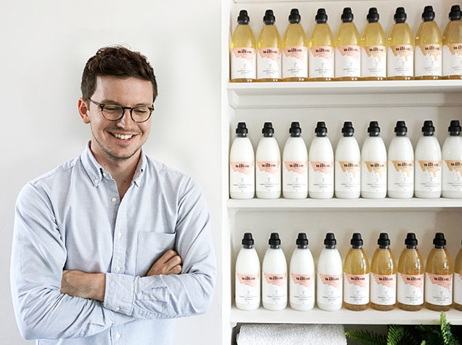 Introducing Wilton London. A Fresh Approach to Laundry.