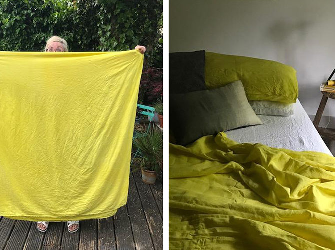 How to Dye Your Own Bedding