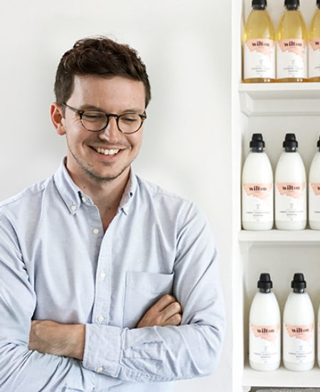 Introducing Wilton London. A fresh approach to laundry.