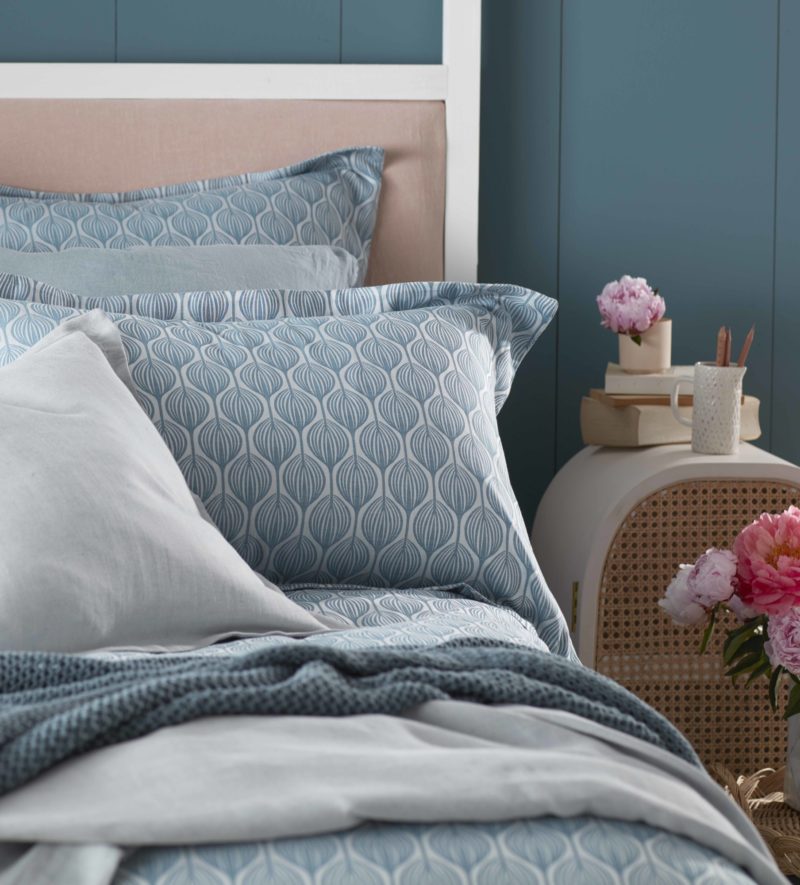 Teal Duvet Cover 100 Cotton Sateen Secret Linen Store