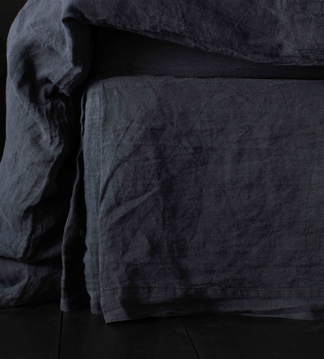 Black 100 Linen Bedding Secret Linen Store
