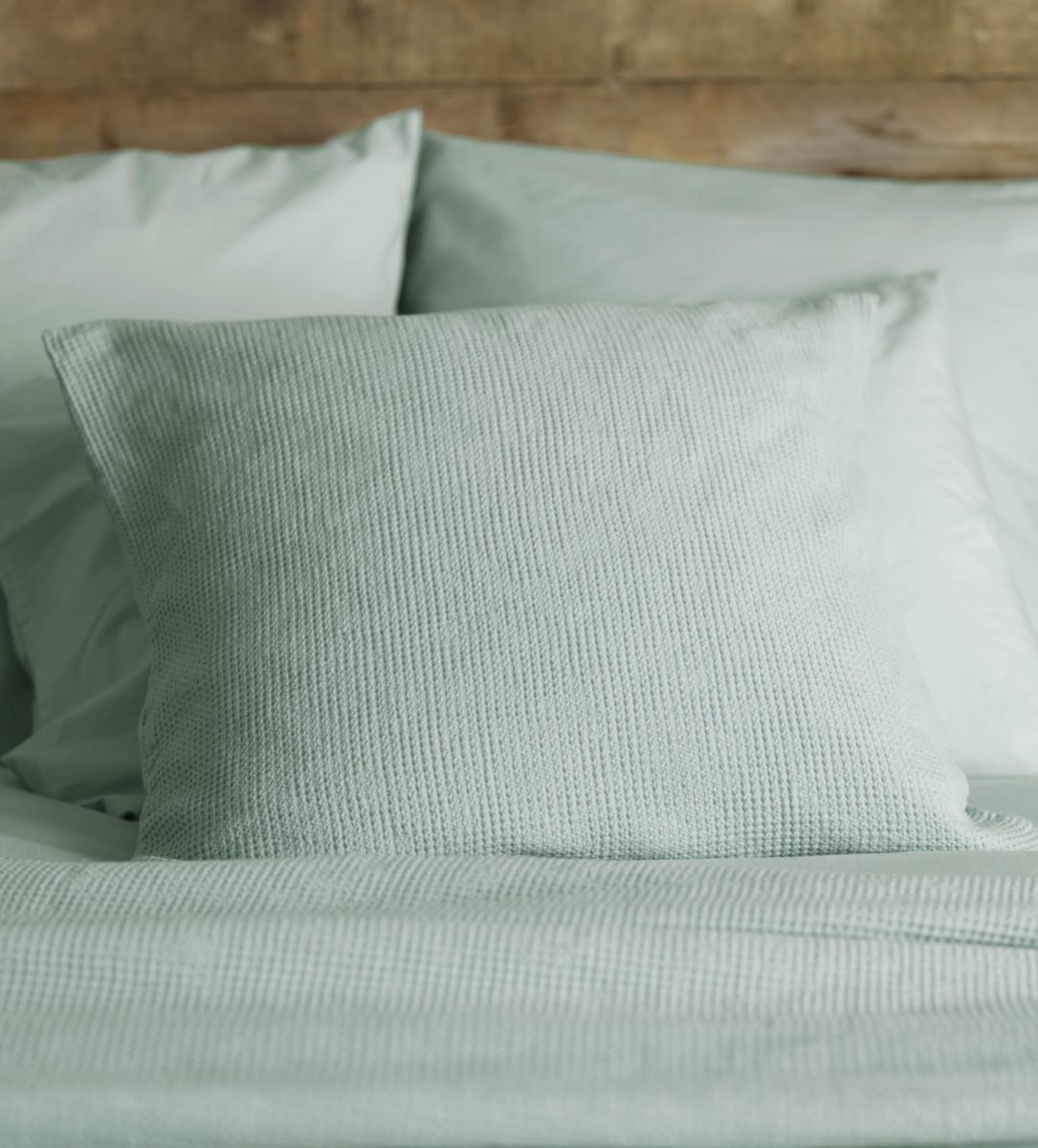 duck egg blue pillows