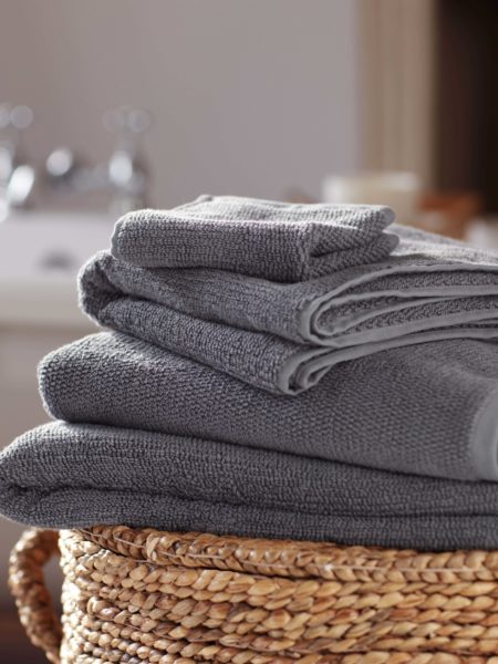 Charcoal Cotton Towels