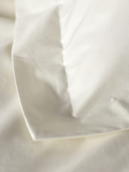 Cream Cotton Percale 200 Thread Count Bed Linen