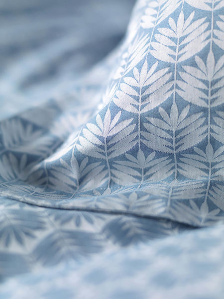 Leafy Turquoise Bed Linen