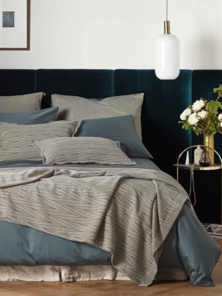 Twill Forest Green Duvet Cover