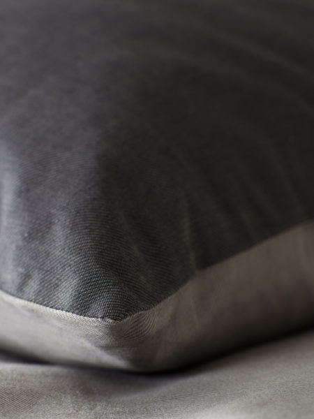 Twill Pewter Grey Pillowcase