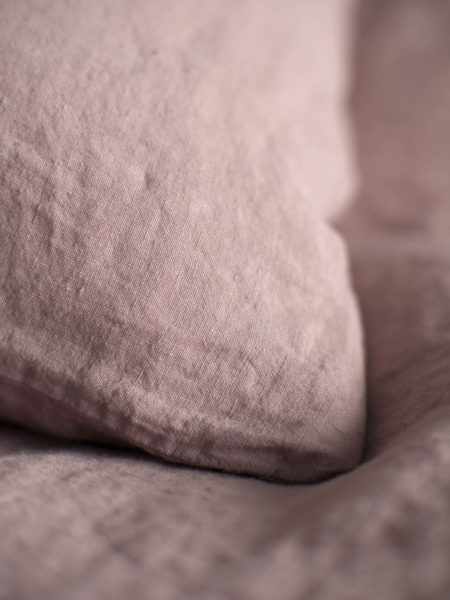 Vintage Rose 100% Linen Duvet Cover