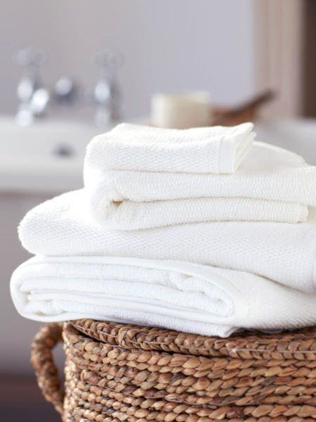 White Cotton Towels