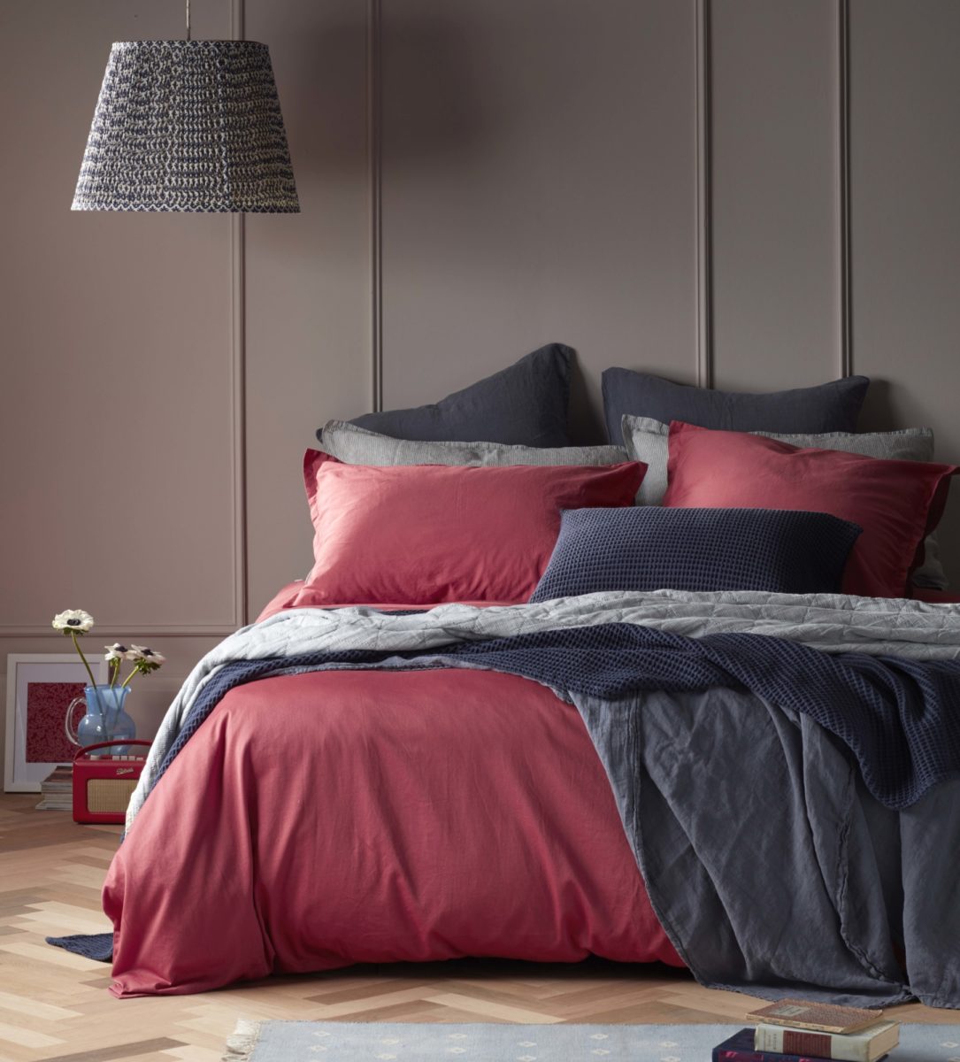 Raspberry Sorbet Super Soft Sateen Duvet Cover Secret Linen Store