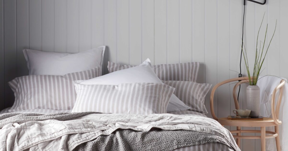 Fred Brushed Cotton Grey Bed Linen Secret Linen Store