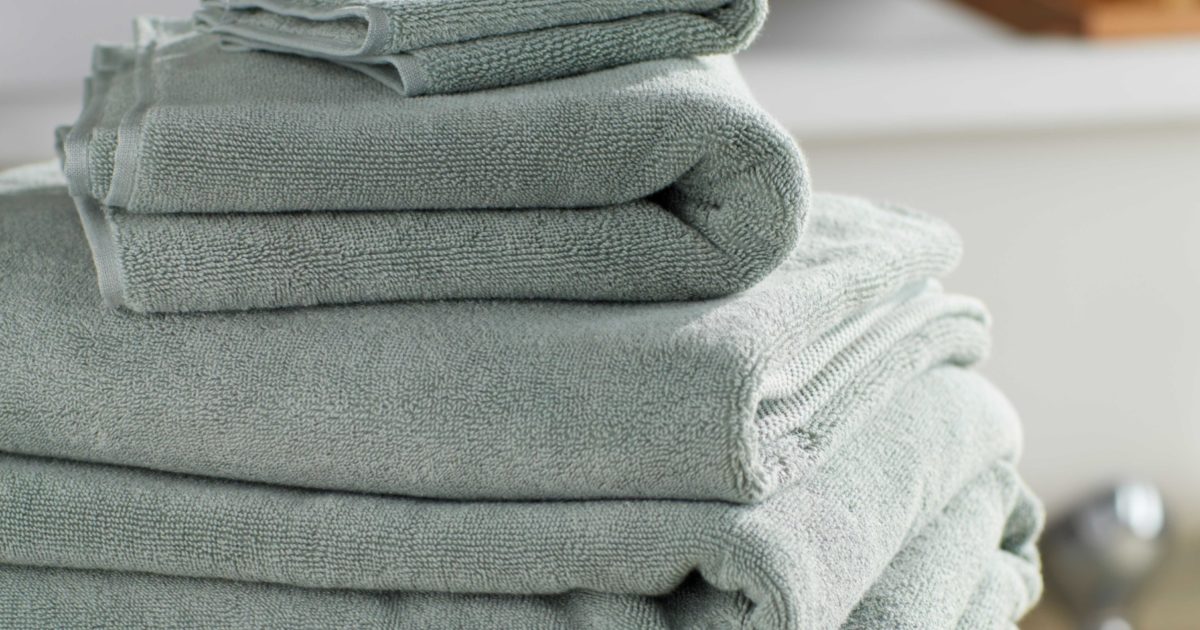 Sage Luxury Cotton Towels Secret Linen Store