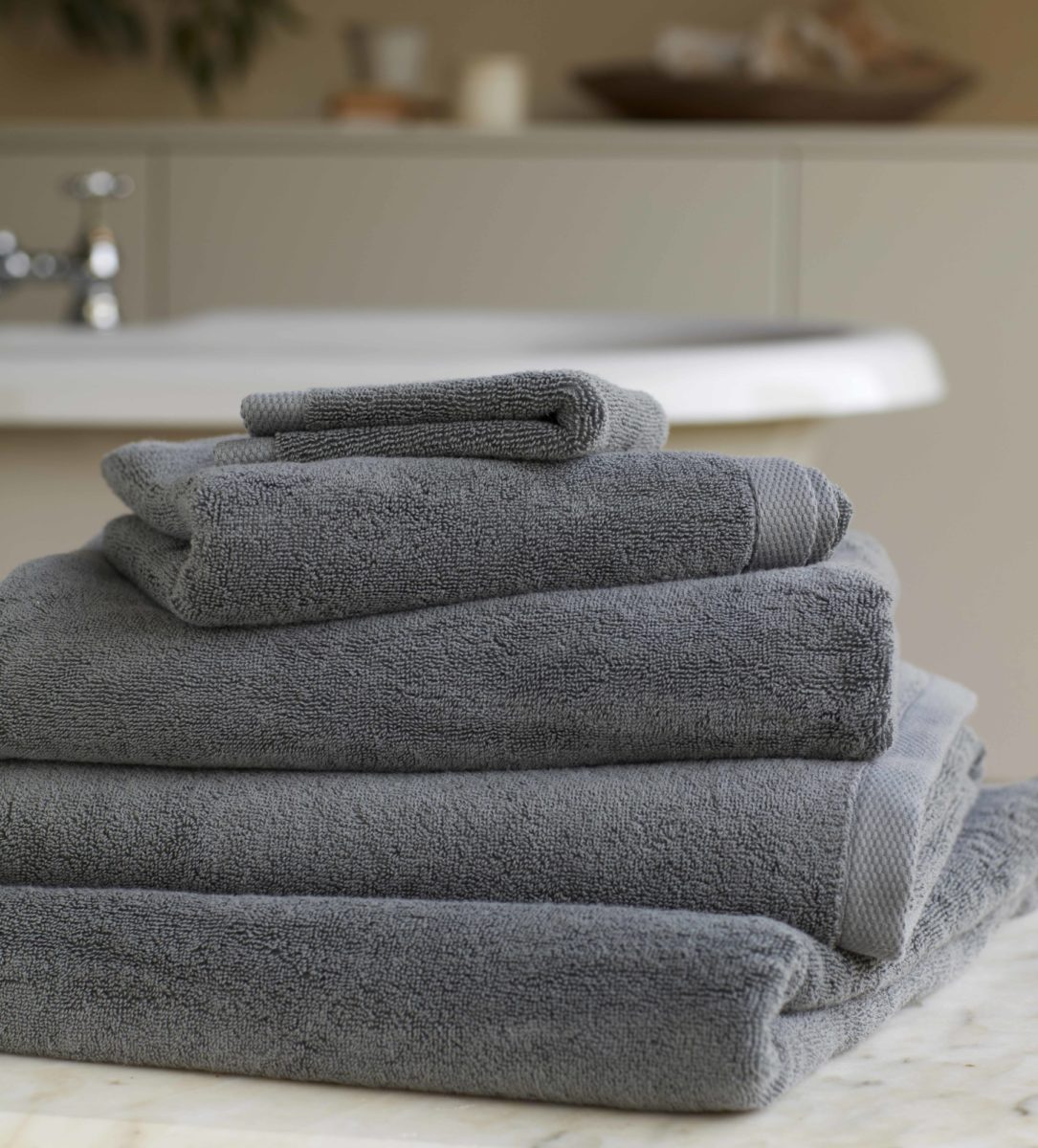 Charcoal Cotton Towels Luxury Bath Towels Secret Linen Store