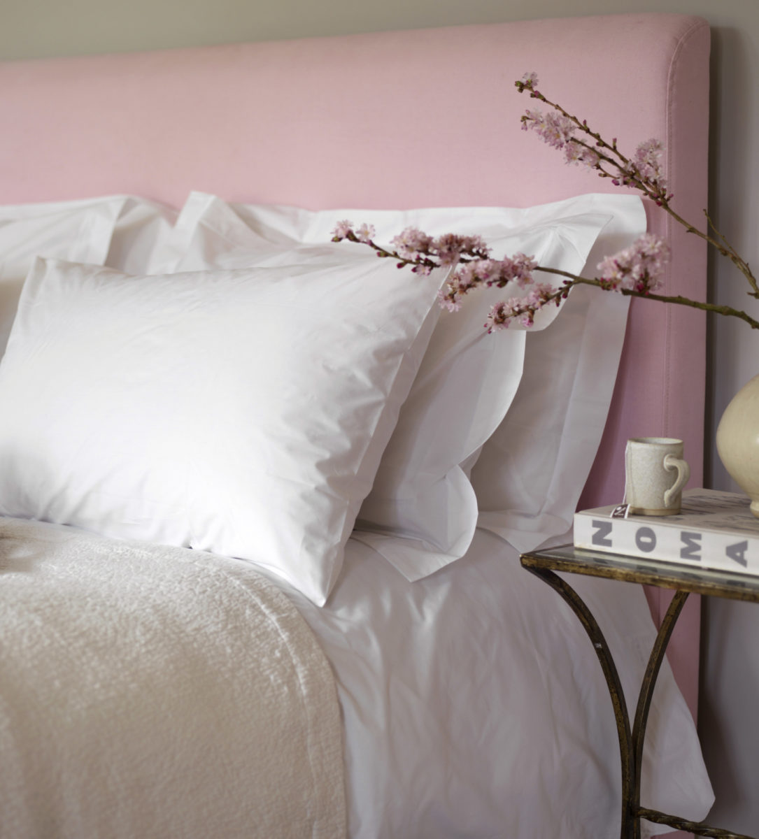 White Cotton Percale Euorpean Size Pillowcases 50 X 80cm Secret