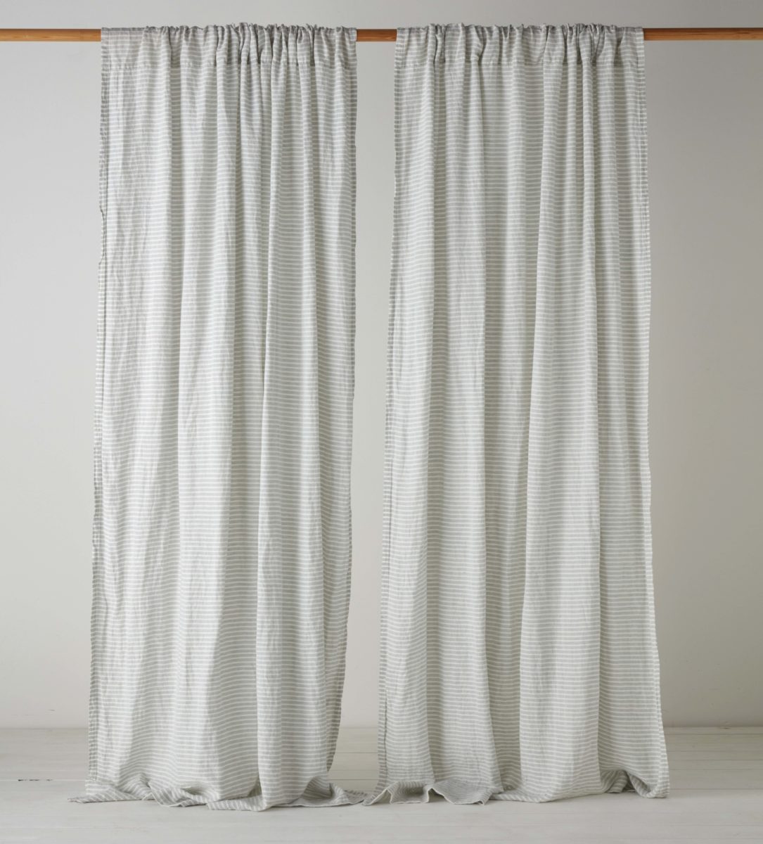 Striped Linen Curtains 100 linen Secret Linen Store