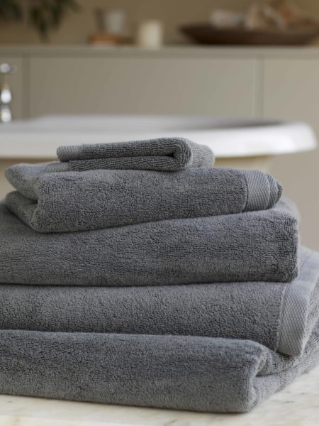 Charcoal Luxury Cotton Towels