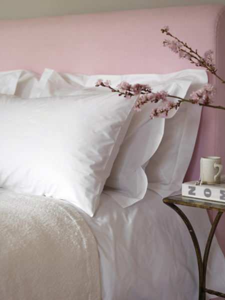 White Cotton Percale 200 Thread Count Euro Pillowcase
