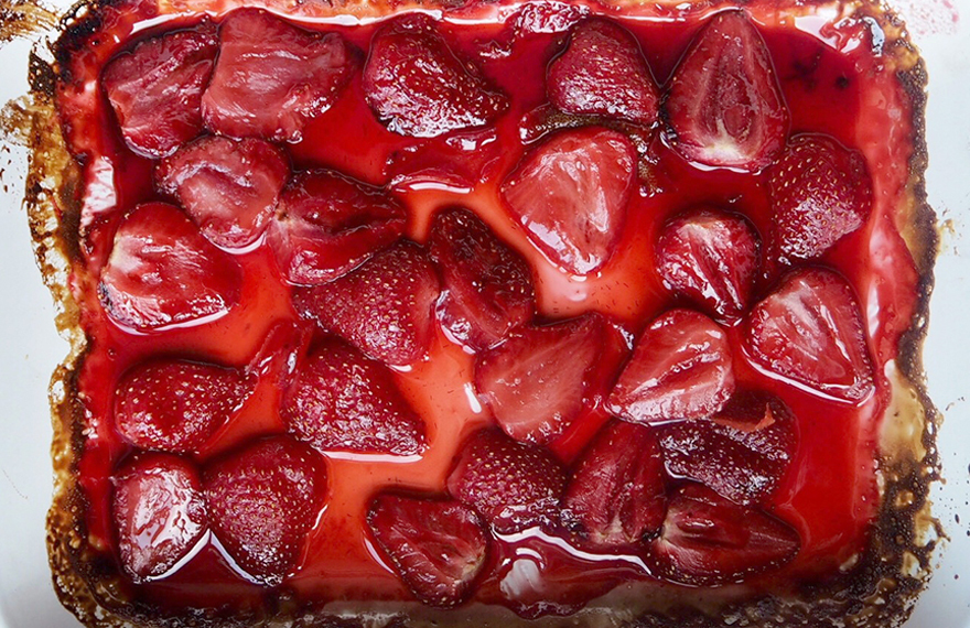 Oven Roasted Strawberries Oven Roasted Strawberries