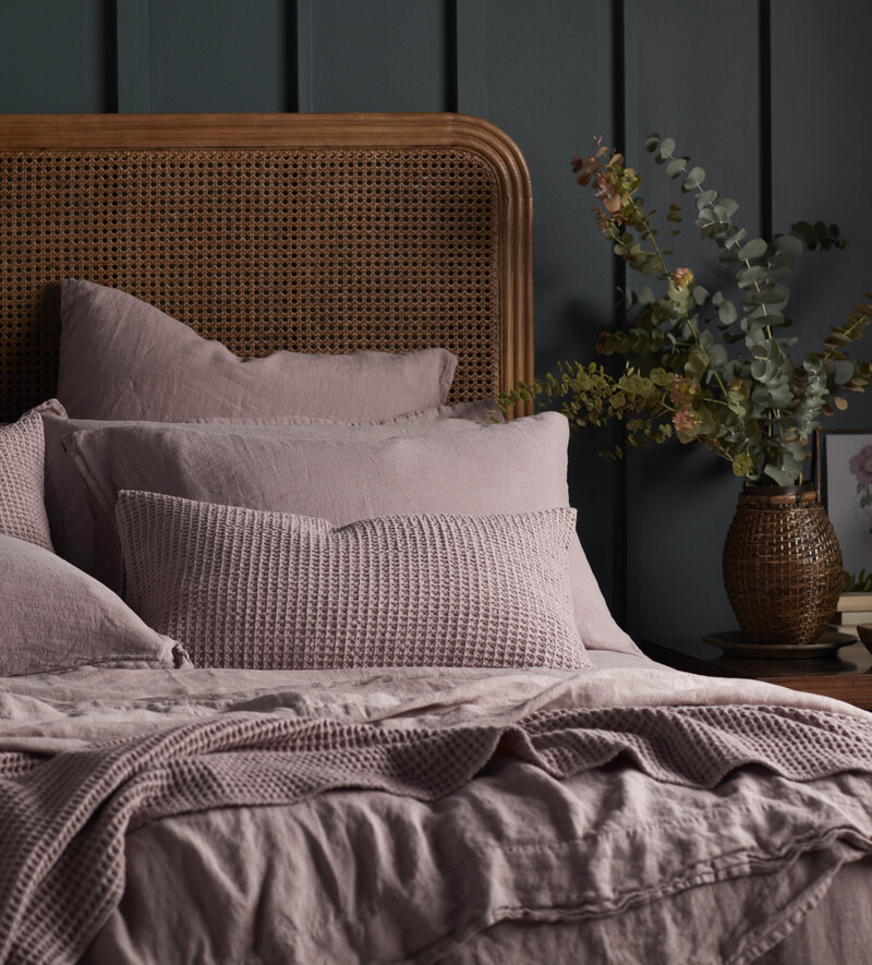 dusty rose pillow cases