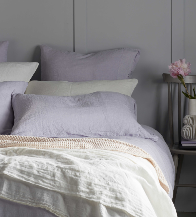 Lilac 100% Linen Bed Linen | Secret 