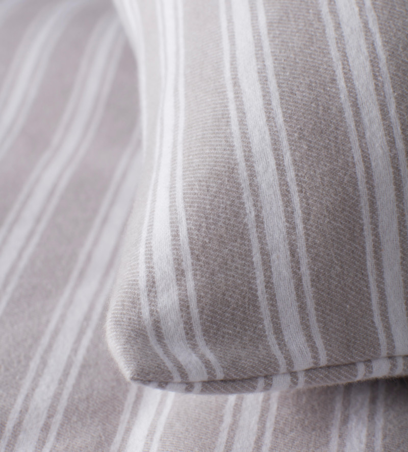 Fred Brushed Cotton Grey Bed Linen Secret Linen Store