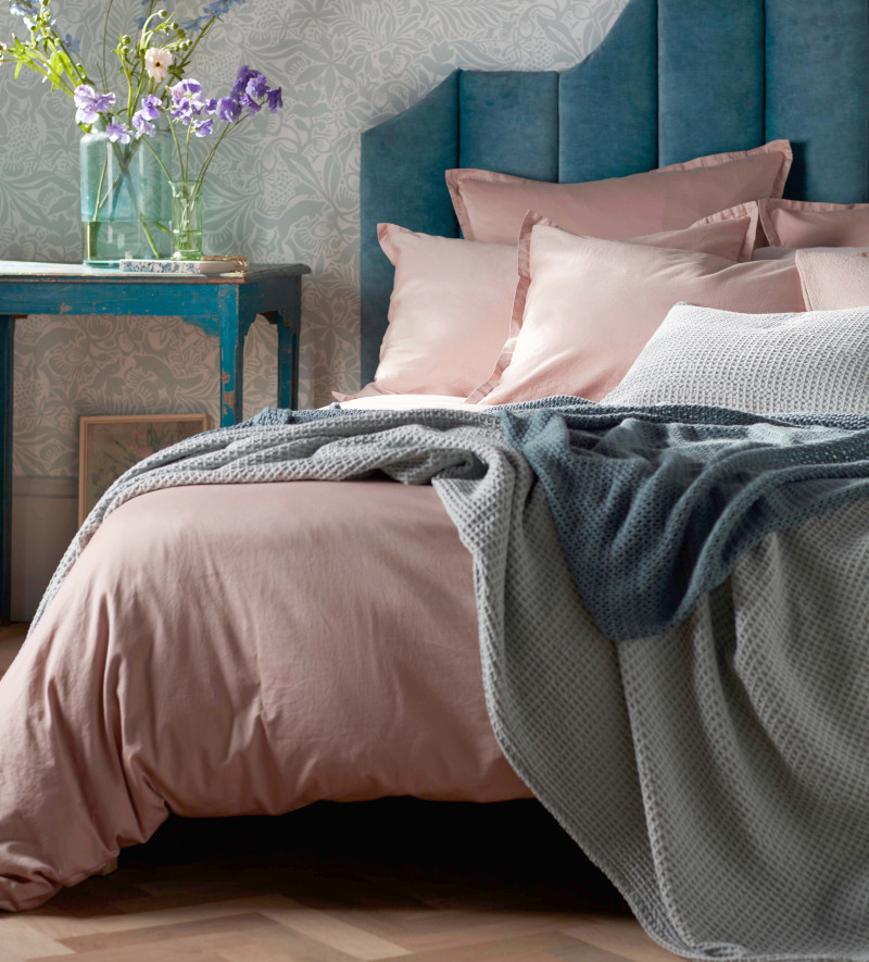 Dusty Pink Super Soft Cotton Bed Linen 